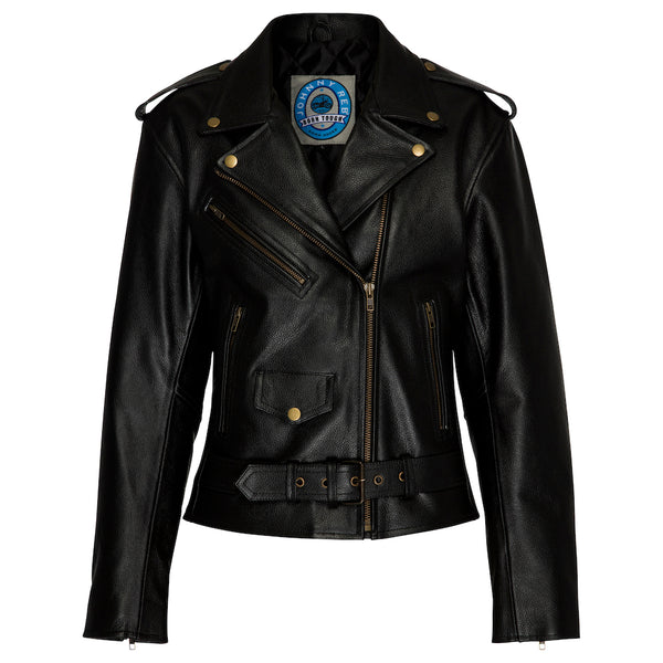 Johnny Reb Savannah Jacket Ladies Black Leather Jacket JRJ10012 Famous Rock Shop Newcastle 2300 NSW Australia