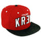 KR3W Team 2 Snapback Red K61413