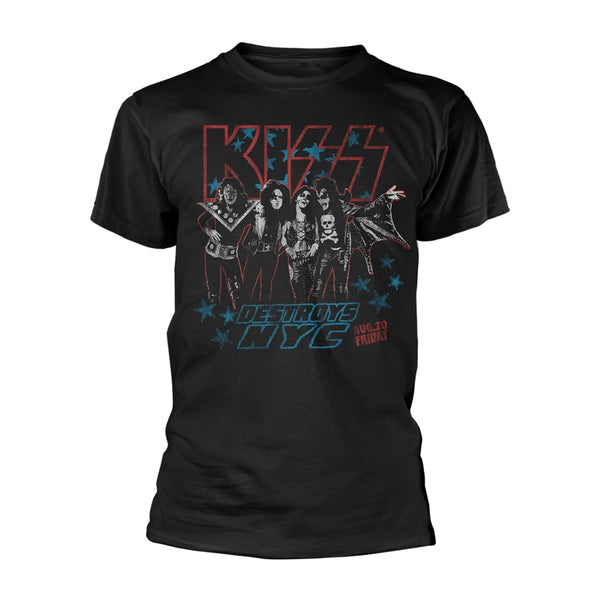 Kiss Destroys NYC T-Shirt Tee PH11502 Famous Rock Shop Newcastle 2300 NSW Australia