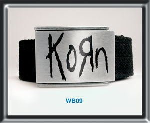 Korn Web belt Black