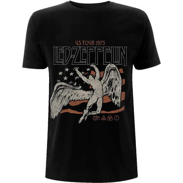 Led Zeppelin US 1975 TOUR FLAG Unisex T-Shirt