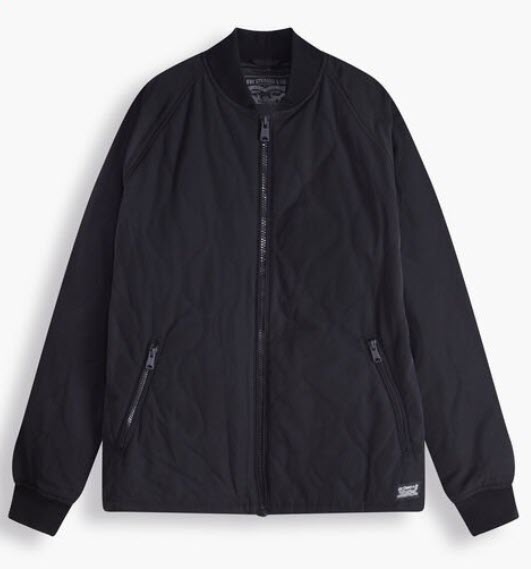 Shops levi's thermore bomber jacket black