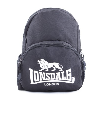 Lonsdale London Marwell Black White Backpack LBE707