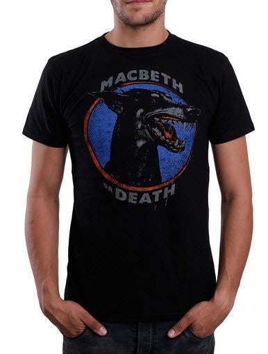Macbeth Doberman T-Shirt Black