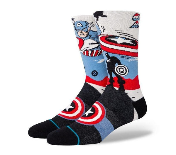 Marvel Captain America Marquee Socks A545A21CMQ