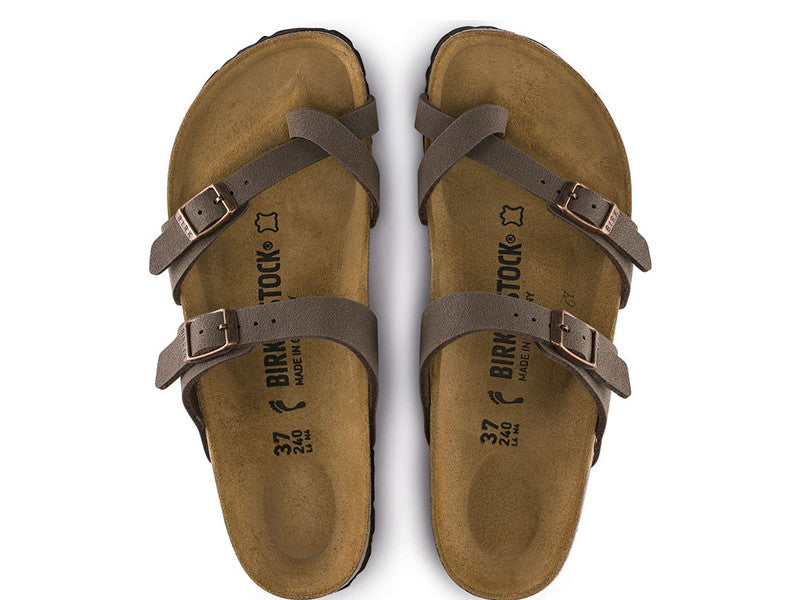 Birkenstock Mayari Mocca Birko-Flor – Famous Rock Shop
