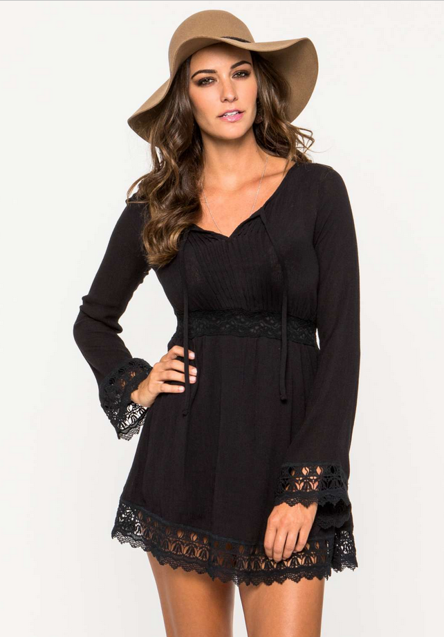 Metal Mulisha Wednesday Dress Black M65716307 – Famous Rock Shop