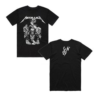 Metallica - S & amp M2 Skull Tuxedo Unisex T-Shirt