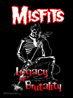Misfits Legacy Of Brutality Textile Poster Flag Famousrockshop
