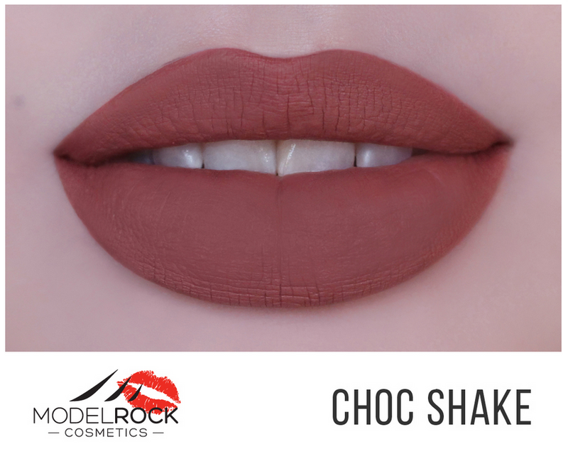 Model Rock Liquid Last Matte Lipstick - Choc Shake