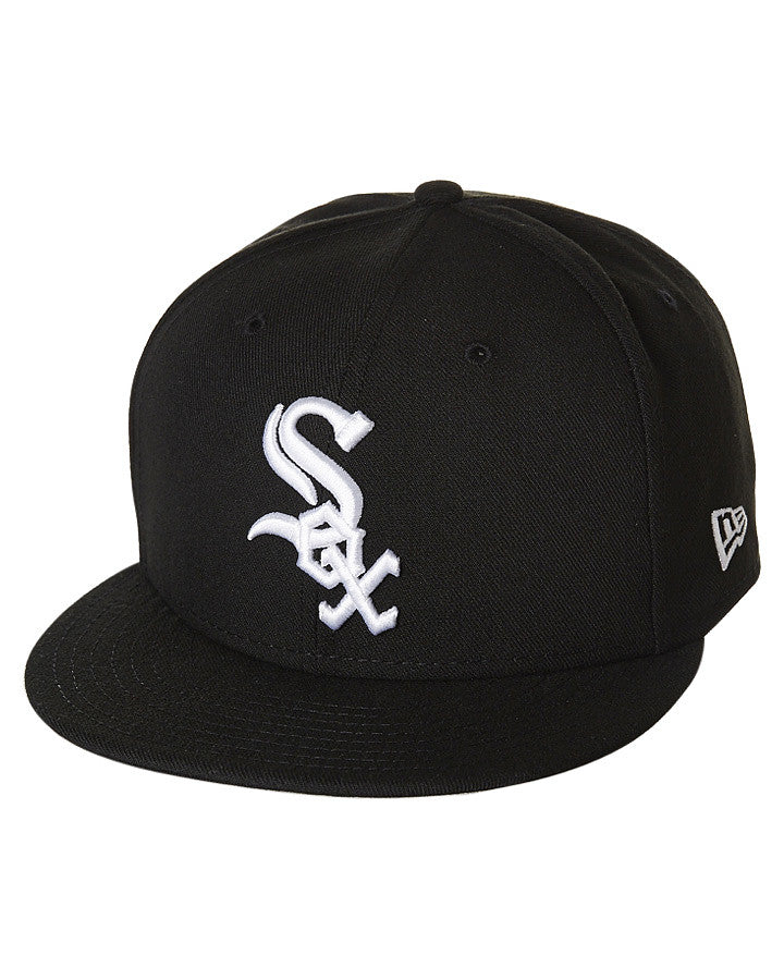New Era Chicago White Sox MLB 9FIFTY Snapback Cap - Black / White