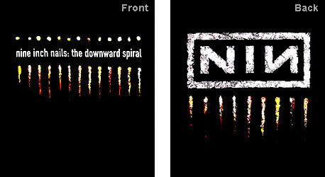 Nine Inch Nails Downward Spiral Unisex Tee T-Shirt