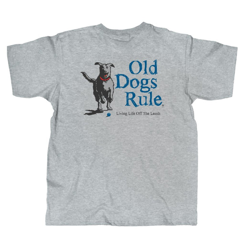 OGR Leash Sport Grey Men's T-Shirt Old Guys Rule