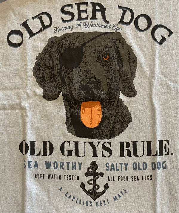 OGR Old Sea Dog Lt Blue Men's T-Shirt Old Guys Rule