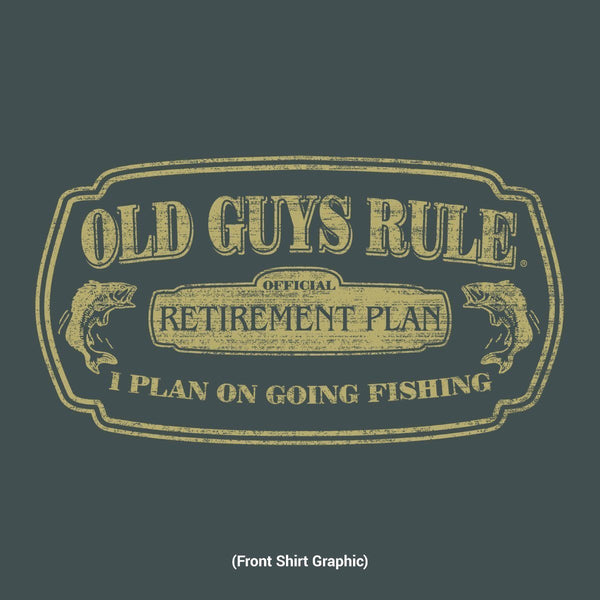 OGR Retirement Plan Dark Men's T-Shirt Old Guys Rule