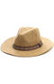 Obey Vagabond Fedora Hat Light Brown