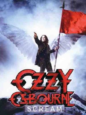 Ozzy Osbourne Scream Textile Poster Flag Famousrockshop