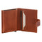 Leather Smart Card Holder Wallet Tan 3644