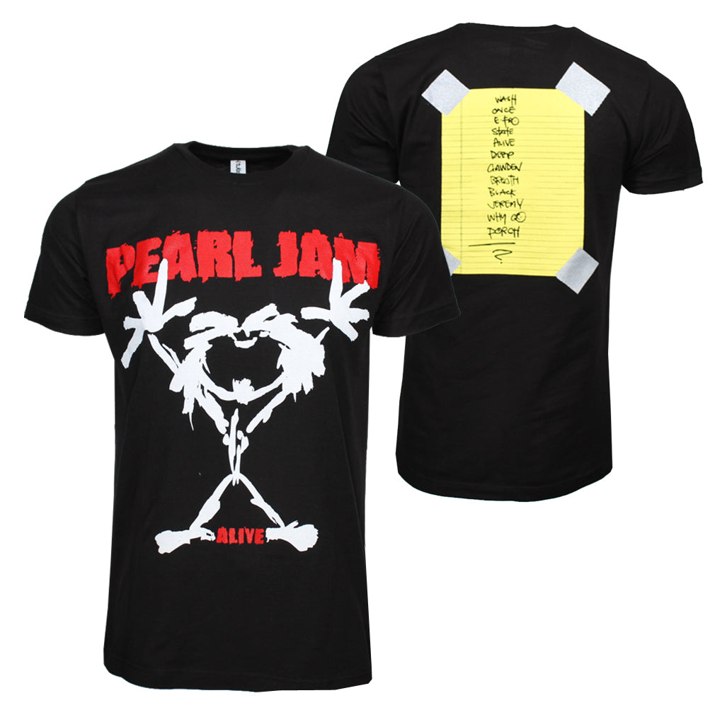 Pearl Jam Alive Black Unisex Tee – Famous Rock Shop