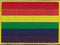 Pride Flag Embroidered Iron On Patch