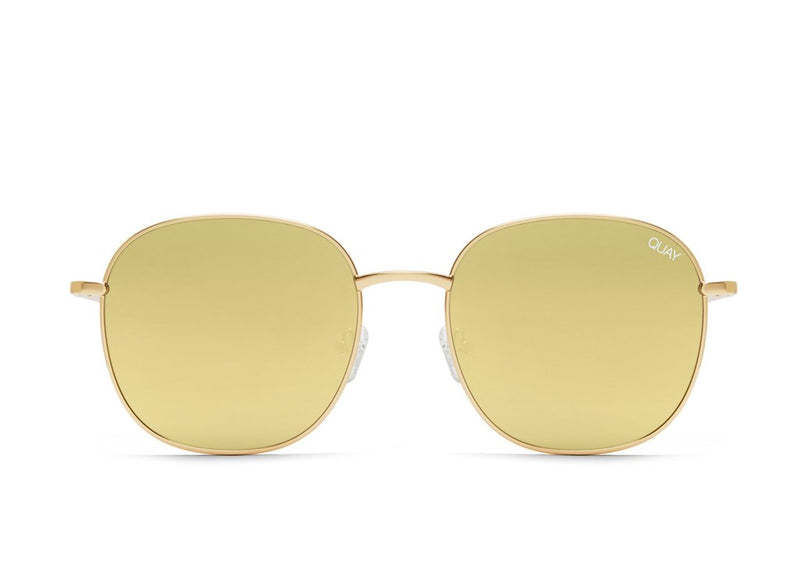 Quay Australia Jezabell Gold/ Gold Sunglasses