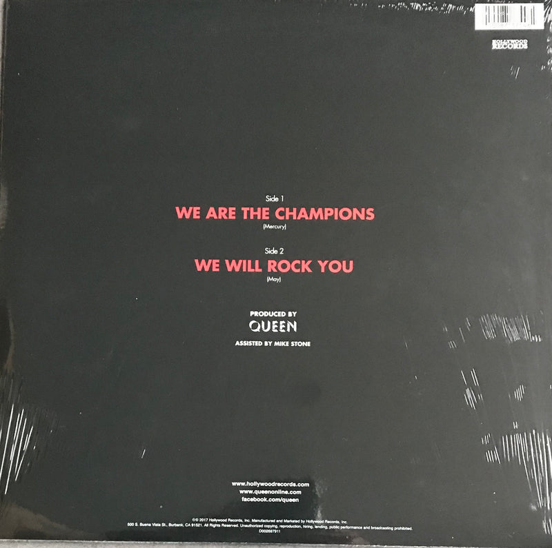 Queen We Are The Champions We Will Rock you Record Store Day 12 inch Vinyl D002697911 Famous Rock Shop Newcastle 2300 NSW Australia