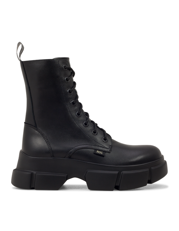 Roc ROADIE Black Leather Boots