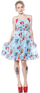 Sourpuss Cat Lady Doll Baby Dress SPDR324