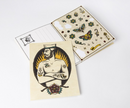 Tattoo Colour-In Postcards by Megamunden