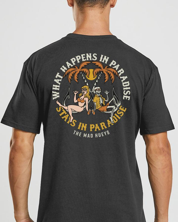 The Mad Hueys What Happens In Paradise Tee