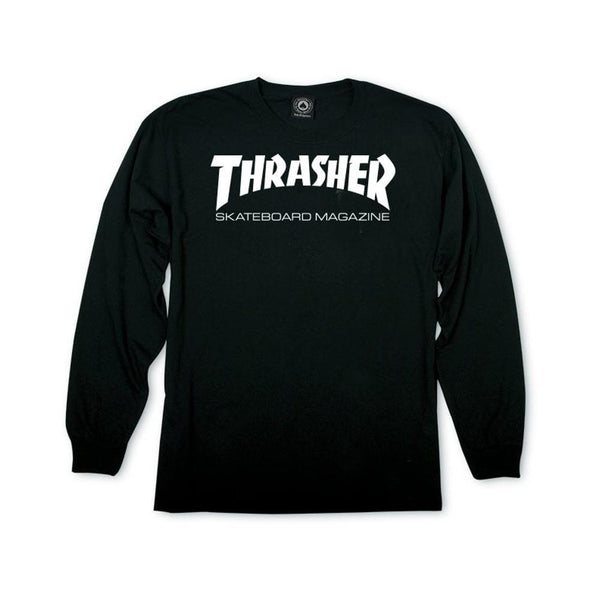 Thrasher Skate Mag Long Sleeve Black tee 20165313 Famous Rock Shop Newcastle NSW Australia