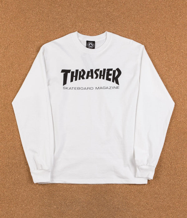 Thrasher Skate Mag Long Sleeve White 20165313 Famous Rock Shop Newcastle 2300 NSW Australia