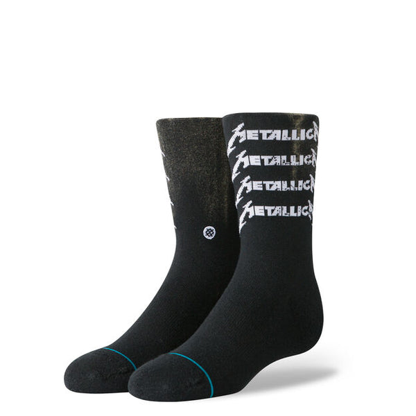Stance Metallica Stack Crew Classic Black U556D19MES DESCRIPTION Fade to black with a solid stack of Metallica logos on our 200 Everyday construction for your loudest little headbanger. The perfect accompaniment to any double bass pedal. FEATURES Elastic Arch Support Reinforced Heel & Toe Seamless Toe Closure PRODUCT CARE Machine Wash in 40 °C / 104 °F. Avoid Bleaching or Ironing the socks. Socks will last longer if you keep them out of the dryer. Famous Rock Shop Newcastle 2300 NSW Australia