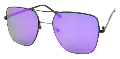 Unity Haze Matte Black/Purple Sunglasses