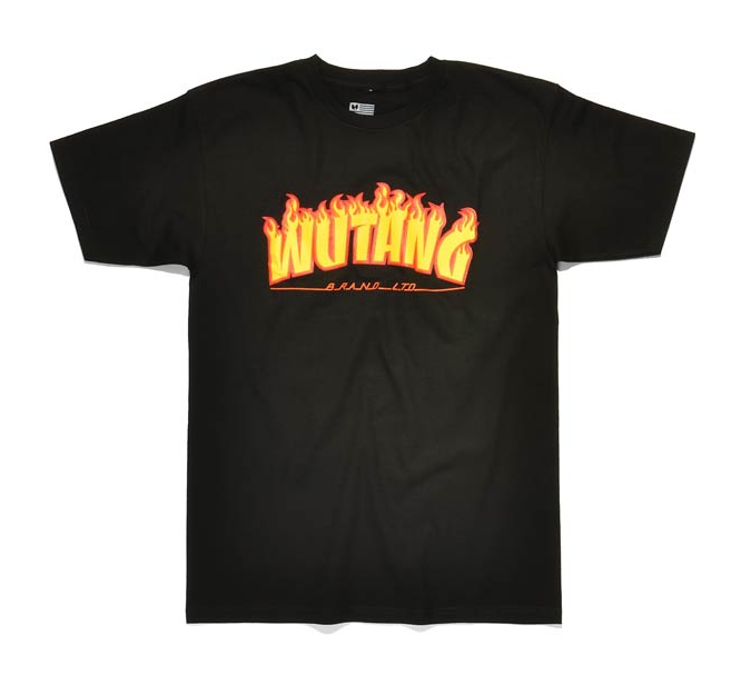 WU-TANG Brand LTD Wu Fire T-Shirt Black