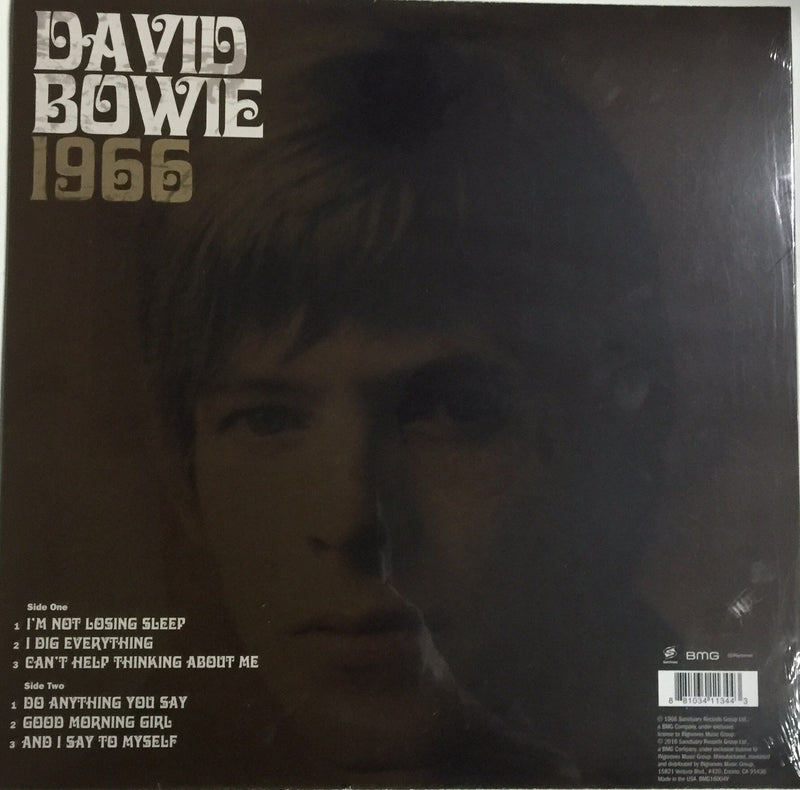 David Bowie Vinyl 1966 Record Store Day Special 50th Anniversary Release Limited Edition Famous Rock Shop. 517 Hunter Street Newcastle, 2300 NSW Australia