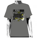 Foo Fighters Guitar Grey T-Shirt Men's Famous Rock Shop Newcastle 2300 NSW Australia