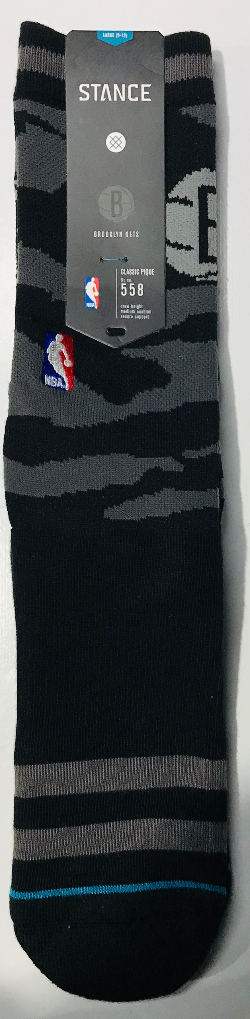Stance Nightfall Brooklyn Nets Black Crew Socks – Famous Rock Shop