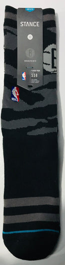 Stance Nightfall Brooklyn Nets Black Crew Socks
