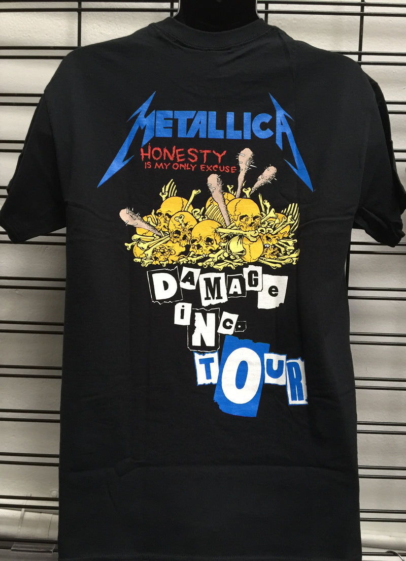 Metallica T-Shirt Damage Inc Men's Famous Rock Shop Newcastle 2300 NSW Australia