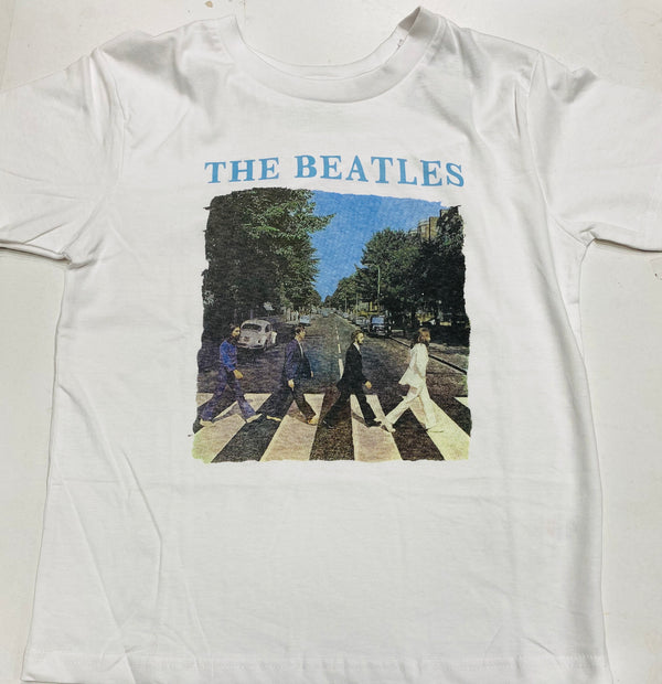 The Beatles Abbey Road Kid's Tee White