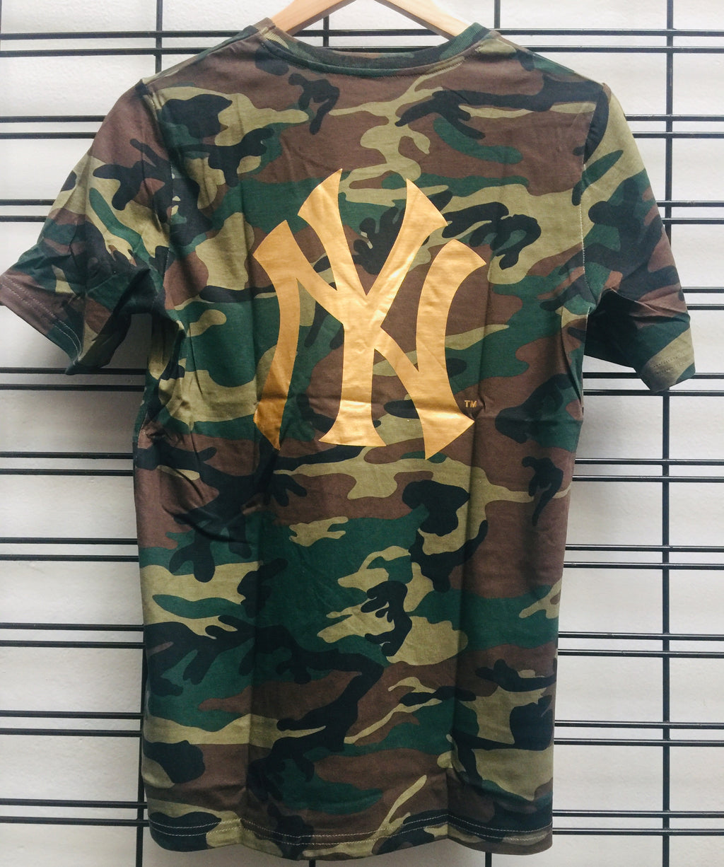 Majestic Athletic MLB NY Yankees Chesney Kids Tee Camo Gold 7K3B7MARV –  Famous Rock Shop