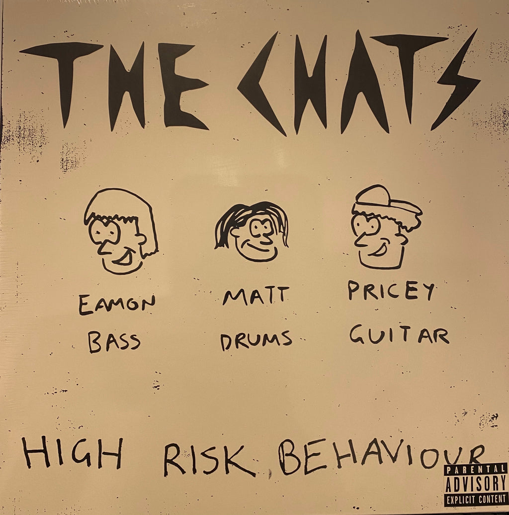 The Chats High Risk Behaviour Limited Edition Yellow Vinyl LP Famous the-chats-high-risk-behaviour-limited-edition-yellow-vinyl-lp-famous