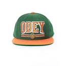 Obey Athletics Green Orange