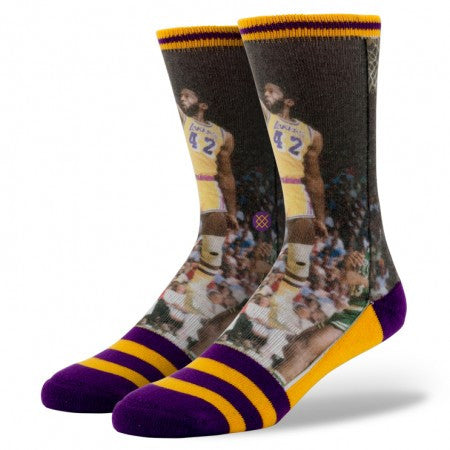 Stance James Worthy Lakers Socks NBA Legends Collection – Famous
