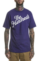 The Hundreds Forever Slant PurpleT-Shirt