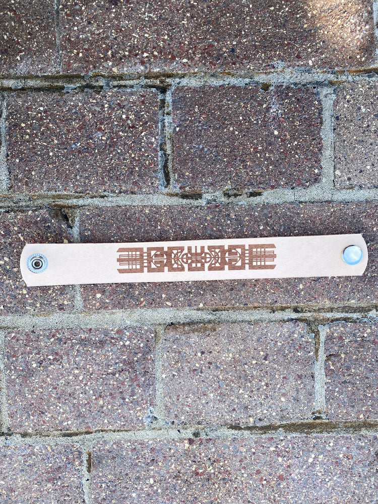 Leather Wristband F02