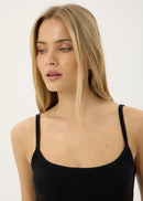 Afends Sara Rib Slinglet Black