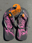 Jetpilot Script girls thong Black/Pink