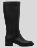 Roc Ridge Black Leather Knee High Boots